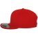 Gorra Snapback 6 panles ajustada Rojo detalle 12