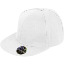 Gorra plana de algodón 300 g/m2 con cierre ajustable