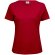 Camisetas de mujer manga corta algodón orgánico 220 g/m2 Interlock Rojo