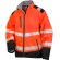 Chaqueta&nbsp;de&nbsp;alta visibilidad&nbsp;softshell naranja impermeable