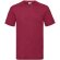 Camisetas manga corta algodón 160 g/m2 Fruit Of The Loom Valueweight Rojo profundo