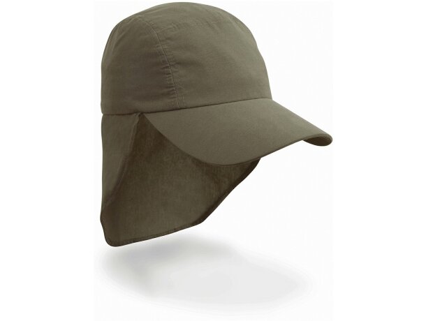 Gorra estilo legionario en algodón con logo