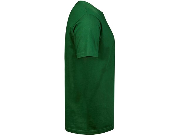 Camiseta de hombre 185 gr Verde bosque detalle 3