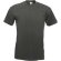Camiseta unisex 190 gr personalizada gris