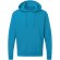 Sudadera con capucha hombre de poliéster 280 g/m2 Turquesa