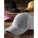 Gorra de 6 paneles de 100% poliester Gris claro marl detalle 5