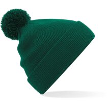 Gorro para el frío con pompón barato blanco