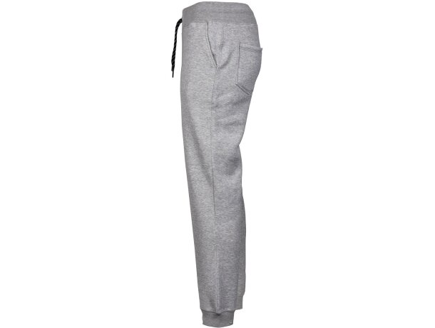 Pantalones deportivos personalizados unisex de poliéster 310 g/m2 Sweat Gris brezo detalle 3