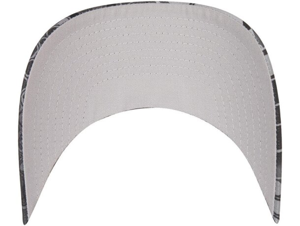 Gorra flexfit estilo kryptek de ajuste cómodo y estilo moderno Gris sueve detalle 2