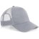 Gorra con rejilla de 5 paneles Gris claro marl