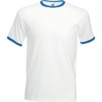 Camiseta unisex cuello y mangas de color 165 grr Camiseta unisex cuello y mangas de color 165 grr