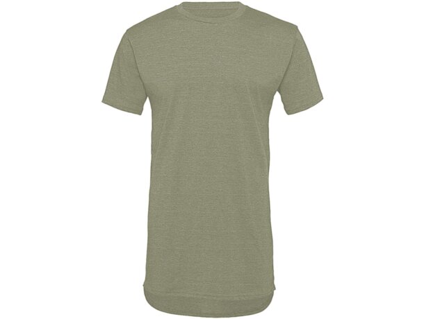 Camiseta de hombre corte largo barata