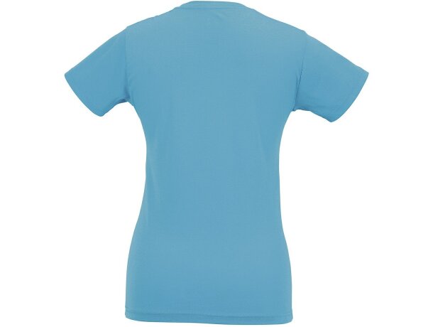 Camiseta de mujer algodón liso 135 gr merchandising