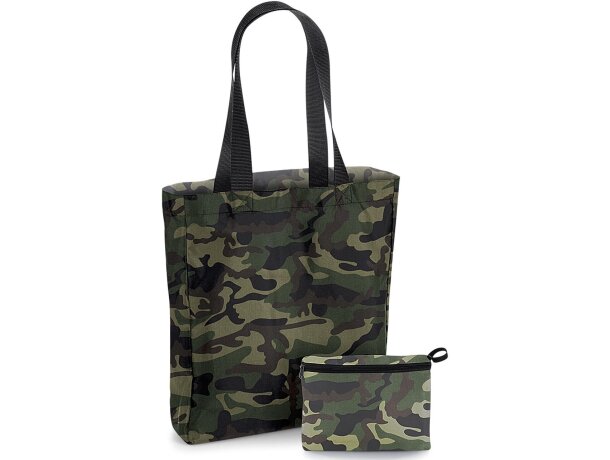 Bolsa 100% de poliester Camuflaje jungla/negro detalle 1