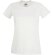 Camiseta de mujer manga corta técnica 135 gr personalizada blanca