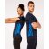 Camiseta de mujer manga corta combinada 135 gr con logo