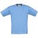 Camiseta gruesa de niño 185 gr Azul cielo
