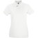 Polo manga corta de mujer entallado 180 gr blanco