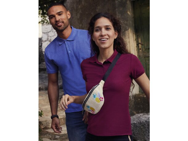 Polo unisex tejido mixto 180 gr grabado