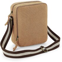 Mini bandolera vintage de lona Mini bandolera vintage de lona