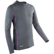Top manga larga ajustada unisex 200 gr negra Top manga larga ajustada unisex 200 gr negra
