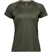 Camiseta de mujer técnica transpirable blanca Camiseta de mujer técnica transpirable blanca