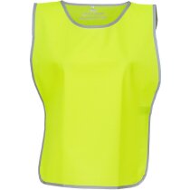 Hi-vis Reflective Border Tabard blanco