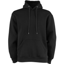 Sudadera con capucha y cordón negra