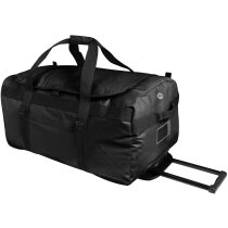 Bolsa impermeable con ruedas con logo negra Bolsa impermeable con ruedas con logo negra