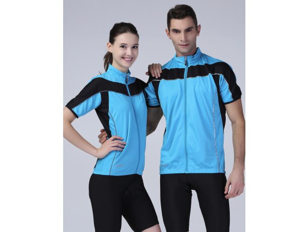 Camiseta de mujer manga corta ciclista 170 gr economica