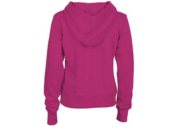 Sudadera con cremallera de mujer