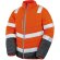 Chaqueta&nbsp;de&nbsp;alta visibilidad&nbsp;de poliéster naranja y amarillo