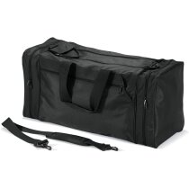 Bolsa de deporte grande de nylon personalizada negra