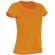 Camiseta técnica de mujer 160 gr personalizada naranja