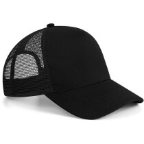 Gorra de 5 paneles con diseño de rejilla fresco y moderno