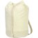 Bolsa petate de lona con doble correa beige