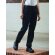 Pantalones promocionales unisex en 100% algodón 245 g/m2 Pro-action Negro detalle 2