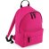 Mochila para niños personalizada poliéster Mini Fashion Fucsia detalle 2