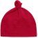 Gorro para publicidad 100% algodón peinado 200 g/m2 para bebé Rojo