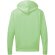 Sudadera con capucha hombre de poliéster 280 g/m2 Menta neon detalle 1