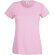Camiseta Valueweight de mujer 160 gr personalizada rosa claro