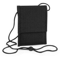 Bandolera compacta reciclada con cierre seguro