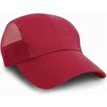 Gorra transpirable con rejilla lateral con logo blanca Gorra transpirable con rejilla lateral con logo blanca