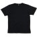 Camiseta unisex de algodón orgánico personalizada negra