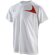 Camiseta Training Dash Spiro hombre personalizada blanco y gris