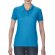 polo manga corta ajustado de mujer 190 gr personalizado azul