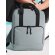 Mochila con Asas Twin Reciclada Gris puro detalle 6