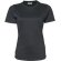 Camiseta de mujer 200 gr algodón liso personalizada gris