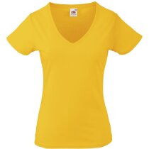 Camiseta cuello en V Valueweight de mujer original Camiseta cuello en V Valueweight de mujer original