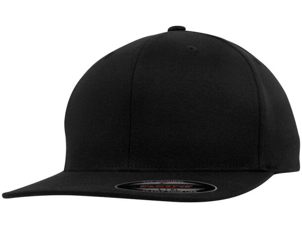 Gorra plana personalizadas en poliéster con visera plana y 6 paneles Granate detalle 7